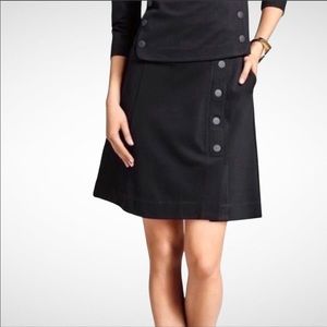 Cabi Ponte Utility Skirt Black Style 3218 size 6